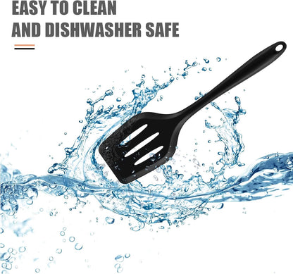 CulinaForge – 15-Piece Heat-Resistant Silicone Kitchen Utensil Set